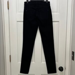 James Jeans Twiggy Black Clean II Jet Black Denim Dry Aged Jeans - Size 28